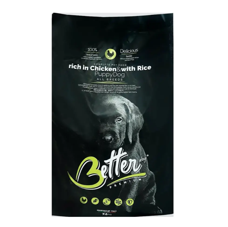 Better Tüm Irklar İçin Tavuklu&Pirinçli Yavru Köpek Maması 7,5 Kg