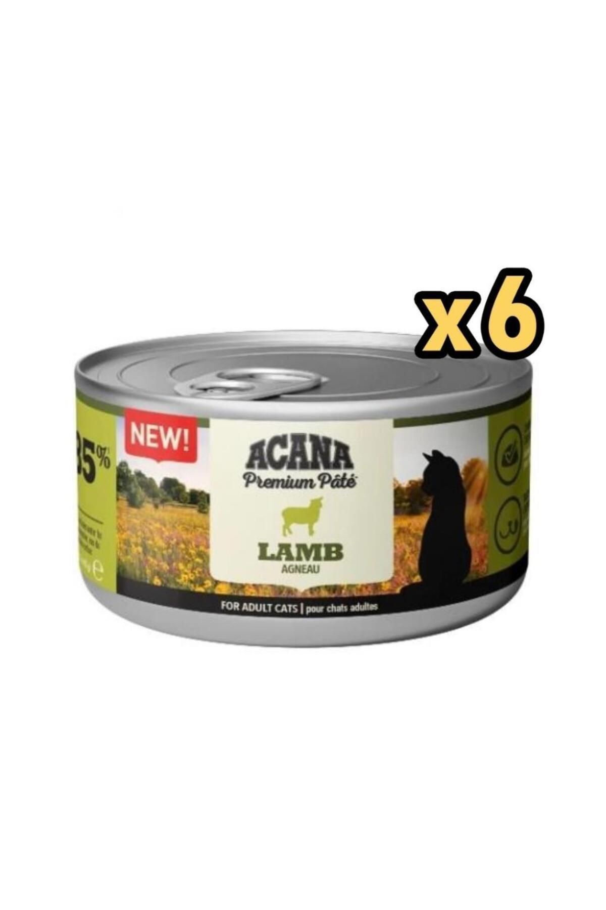 Premium Kuzulu Ezme Kedi Konservesi 85 gr X 6 Adet