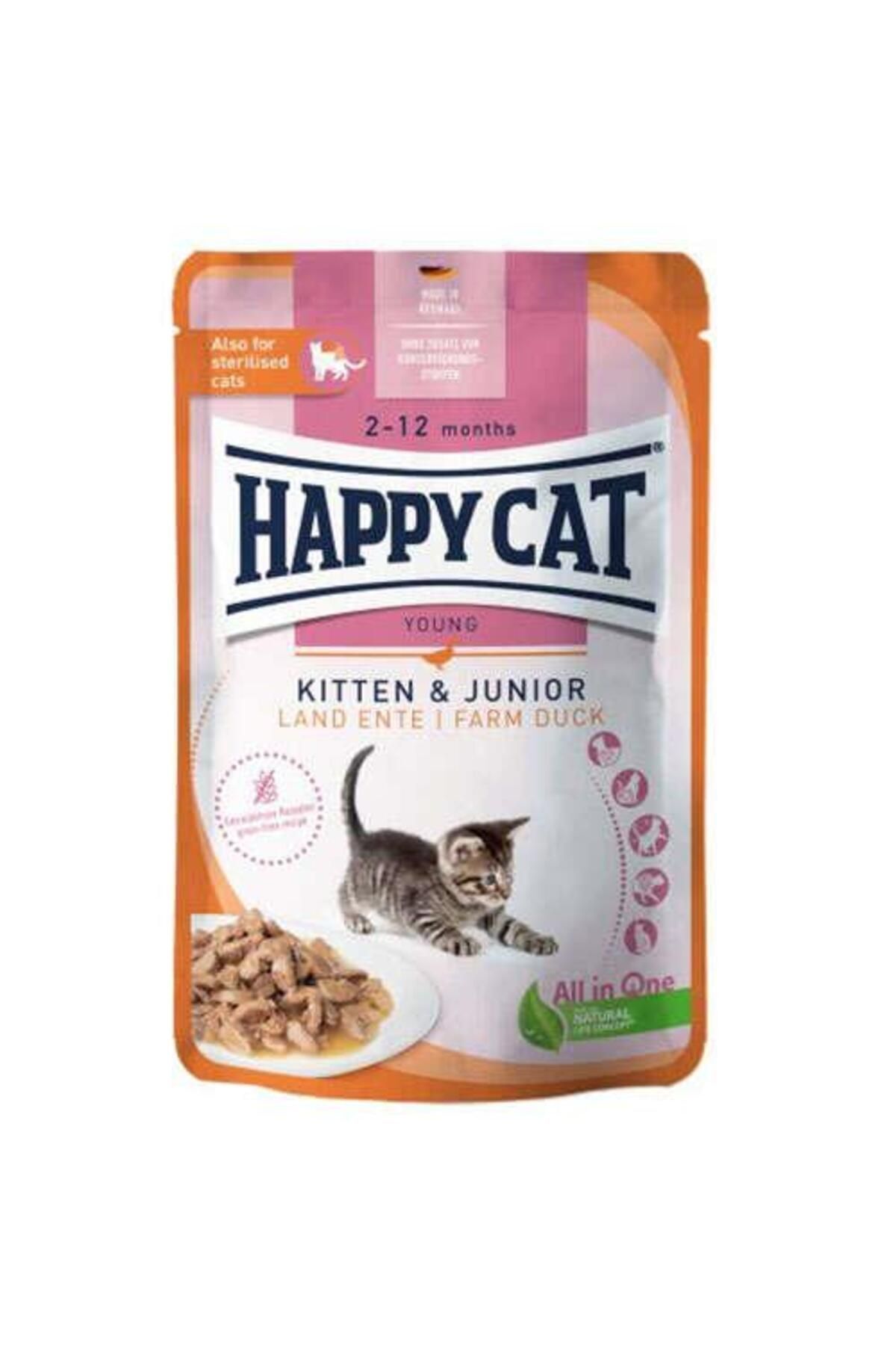 Ördekli Tahılsız Yavru Kedi Konservesi 85gr