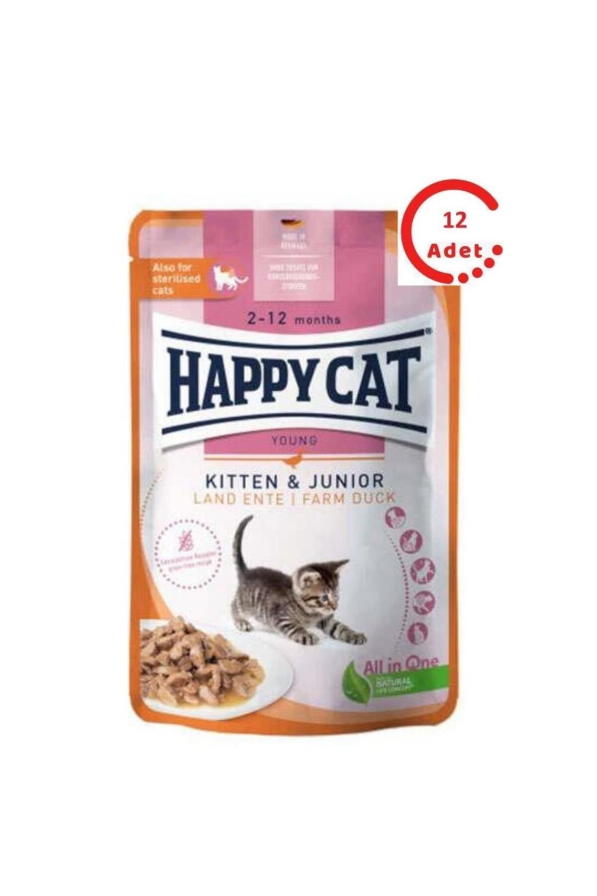 Ördekli Tahılsız Yavru Kedi Konservesi 85gr x 12 Adet