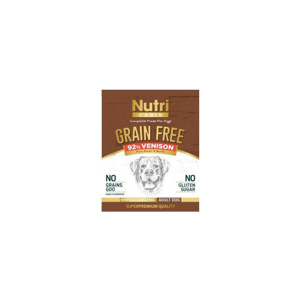 Tahılsız Geyik Etli & Tatlı Patatesli Köpek Konservesi 400 gr