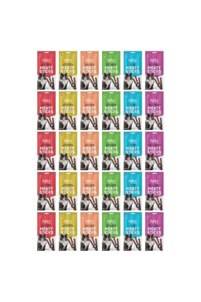 3 Çeşit Karma Kedi Ödül Çubuğu 30 Lu Set