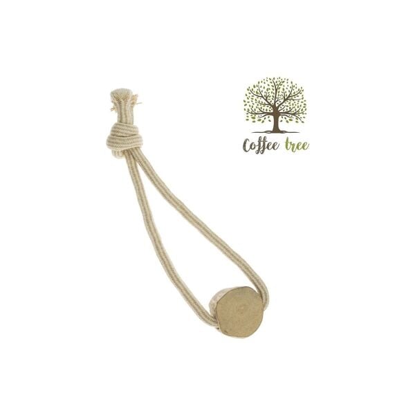 Imac Kahve Ağacından Ipli Köpek Oyuncağı 200 gr 35 cm