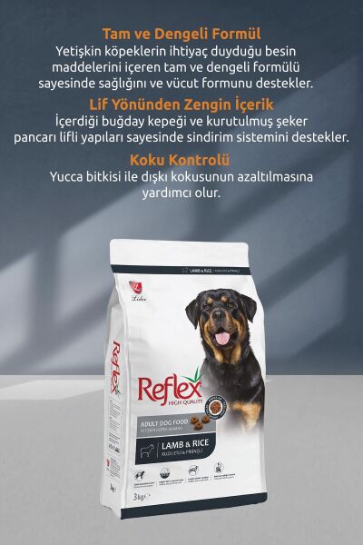 Kuzu Etli Yetişkin Köpek Maması 15 Kg