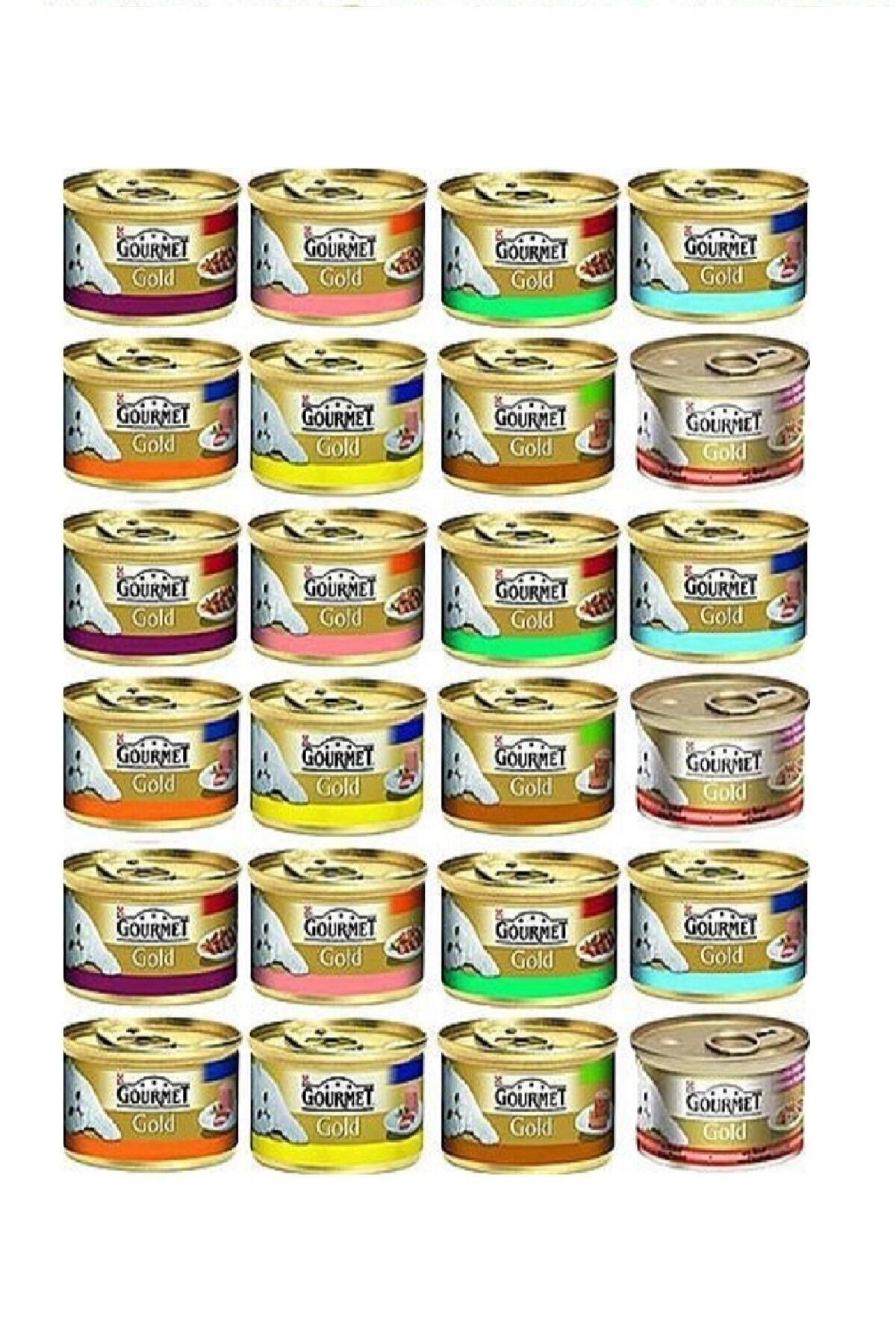 Purina Gourmet Gold Karışık Kedi Konservesi 85 gr X 24 Adet