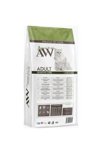 Sensitive Care Kuzu Etli Pirinçli Yetişkin Kedi Maması 15 Kg