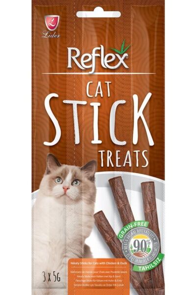 Kedi Ödül Sticks Tavuk & Ördek 3*5 Gr