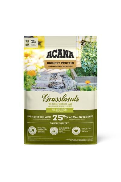 Grasslands Ördekli Tavuklu Kedi Maması Tüm Irk Ve Yaşam Evreleri 4,5 Kg
