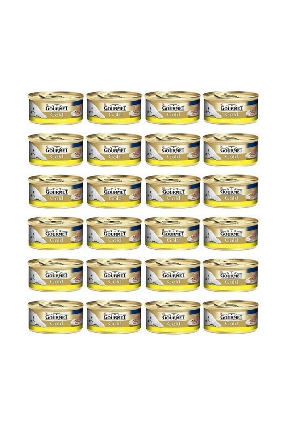 Kıyılmış Tavuklu Konserve Kedi Maması 85 Gr 24'LÜ SET