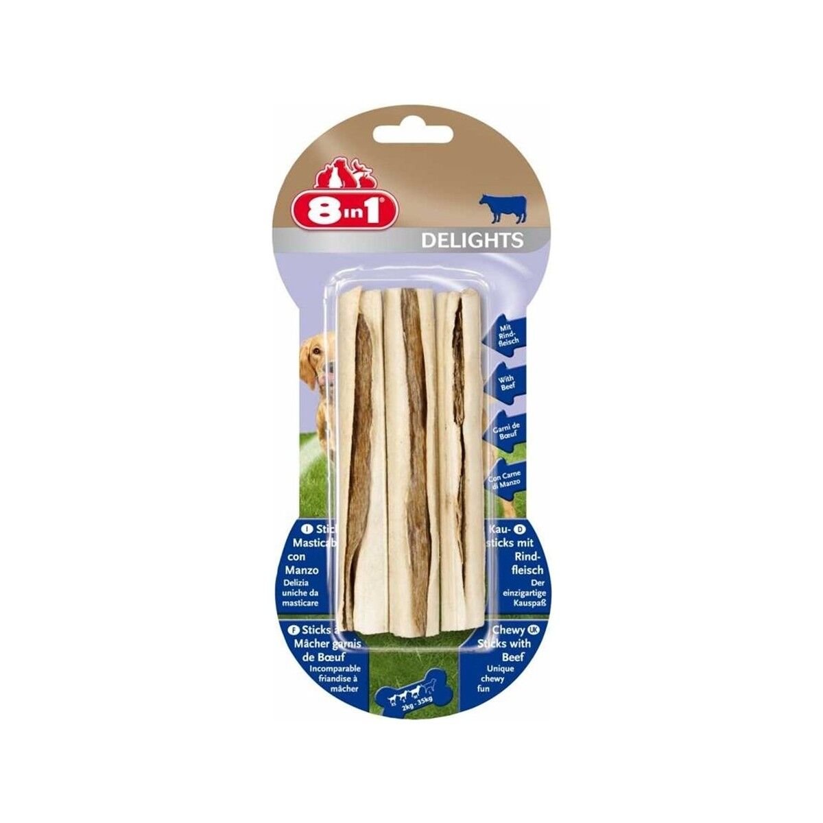 Delights Bones Biftekli Köpekler İçin Sticks