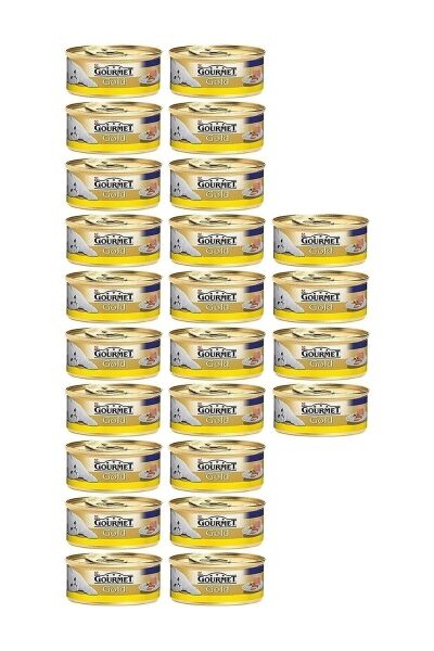 Gold Kıyılmış Tavuklu Yaş Kedi Maması 85 gr X 24 Adet