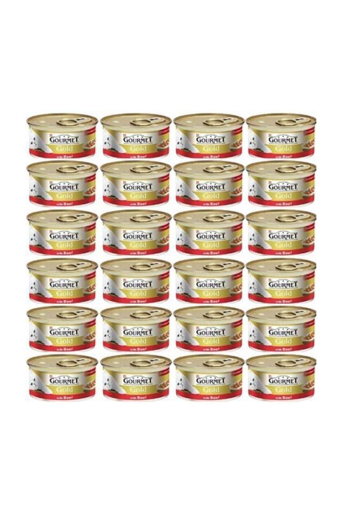 Parça Etli Sığır Etli Kedi Konservesi 85 Gr x 24 Adet