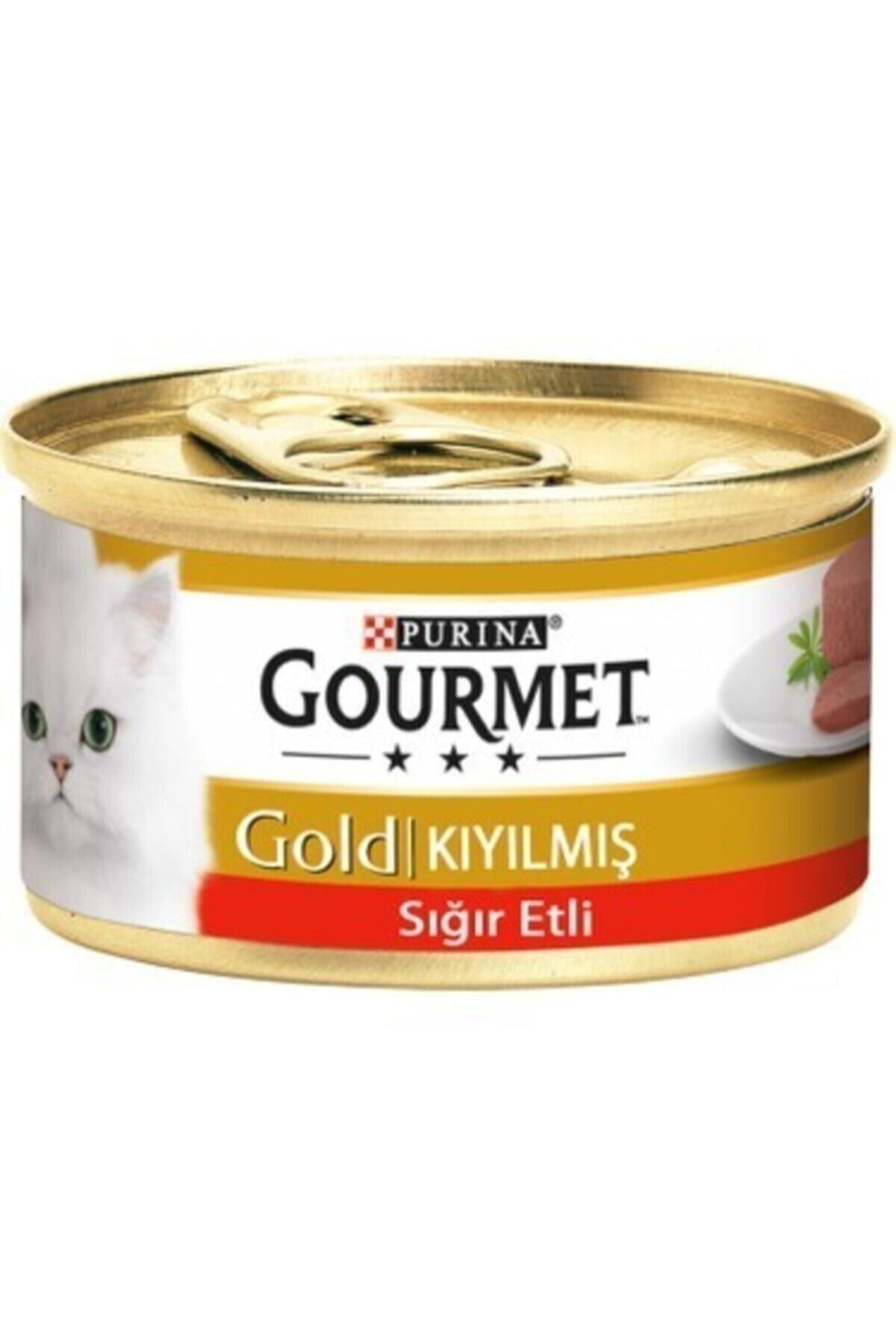 Gourmet Gold Kıyılmış Sığır Etli Yaş Kedi Maması 85 Gr 12 Al 10 Öde