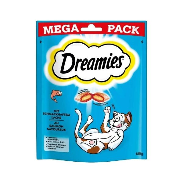 Mega Pack İç Dolgulu Somonlu Kedi Ödül Bisküvisi 180 Gr