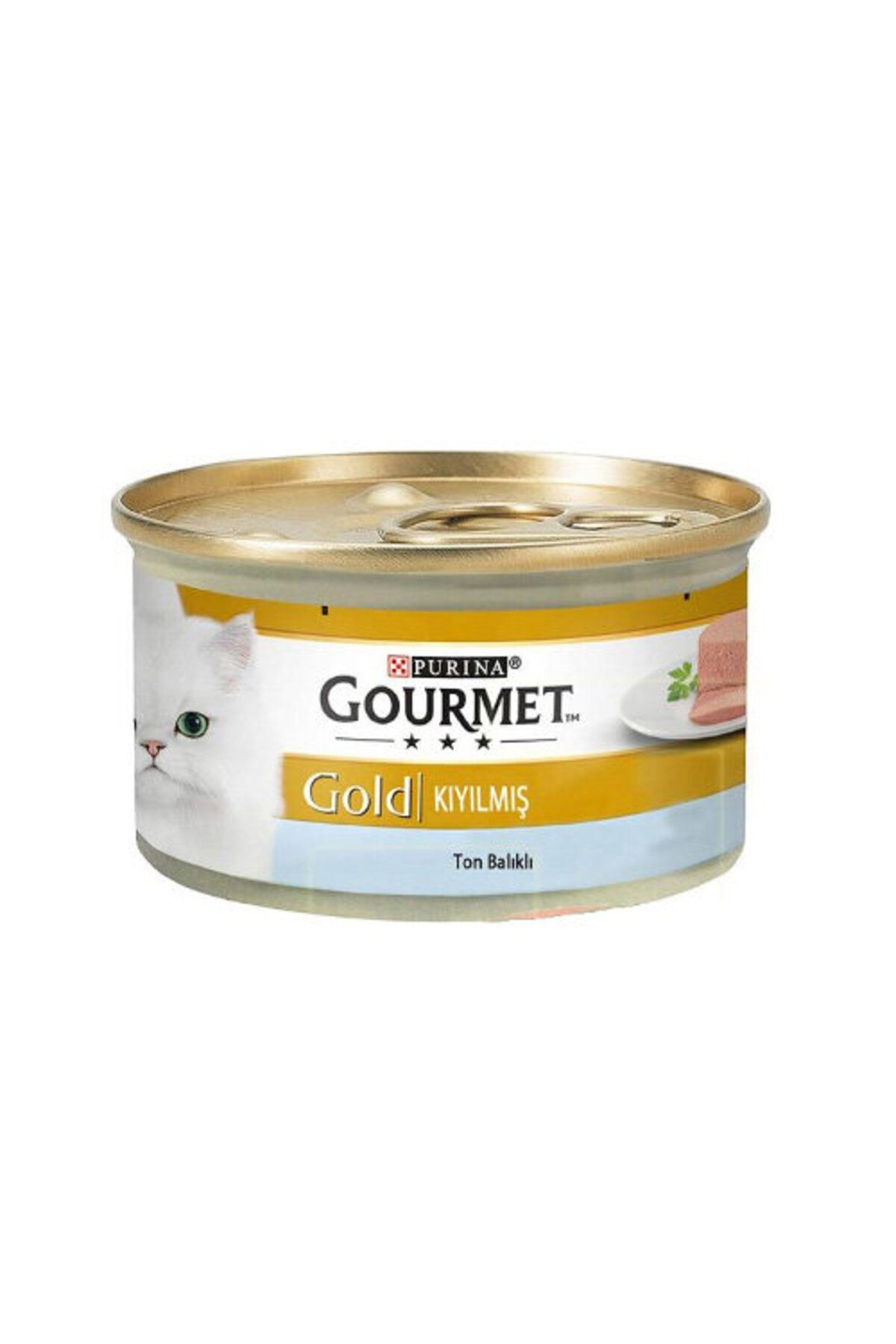 Gold Kıyılmış Ton Balıklı Kedi Konservesi 85 gr