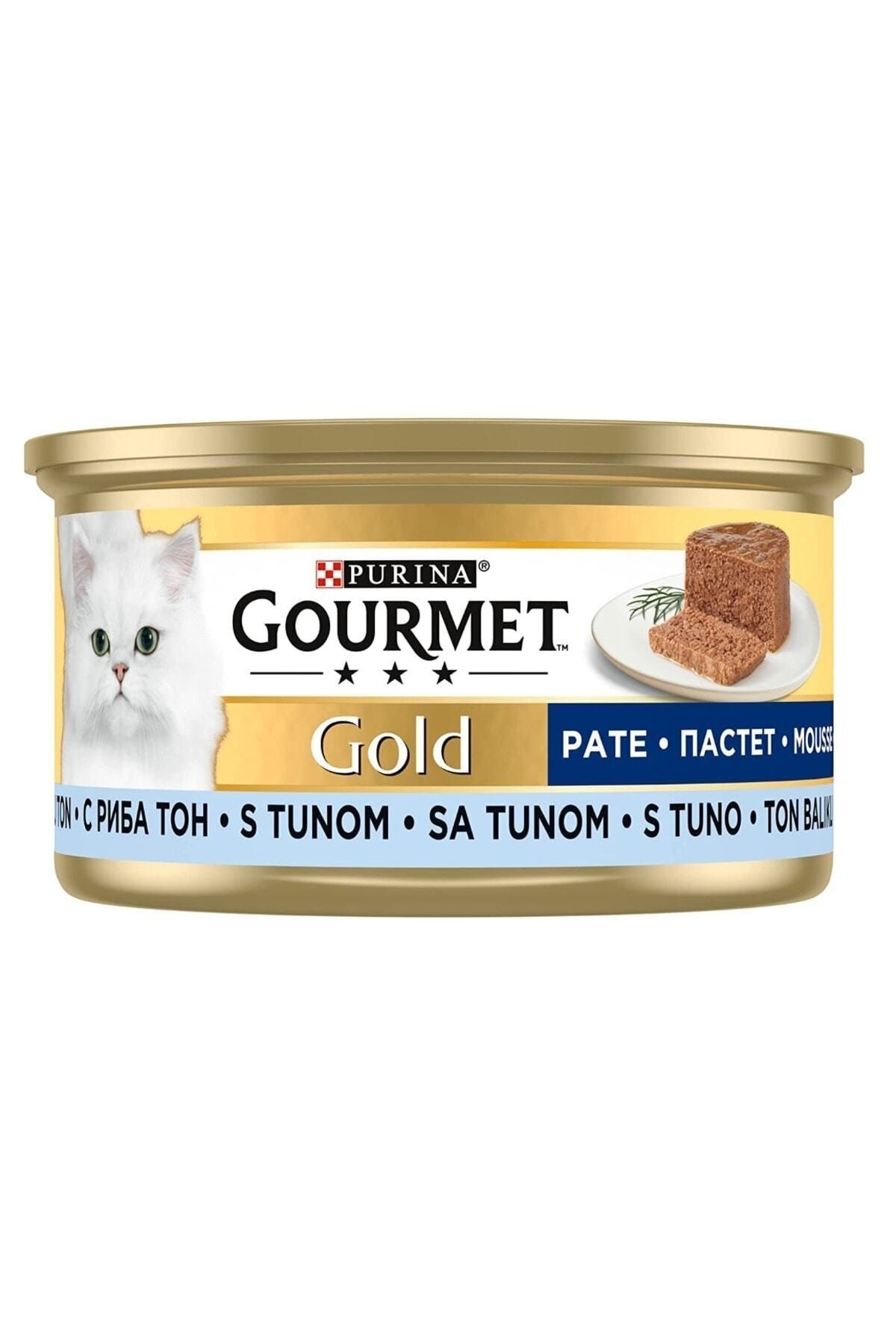 Gold® Kıyılmış Ton Balıklı Yaş Kedi Maması 85 Gr 12 Adet (purina)