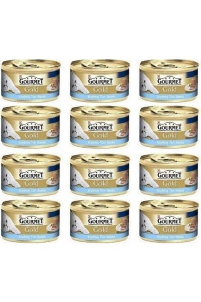 Kıyılmış Ton Balıklı Yetişkin Kedi Konservesi 85 Gr X 12 Adet