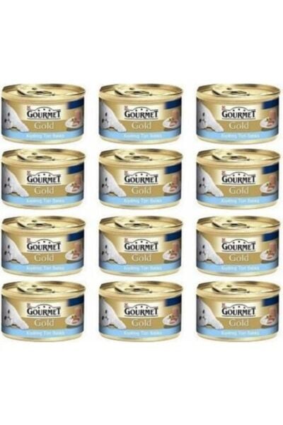 Kıyılmış Ton Balıklı Yetişkin Kedi Konservesi 85 Gr X 12 Adet