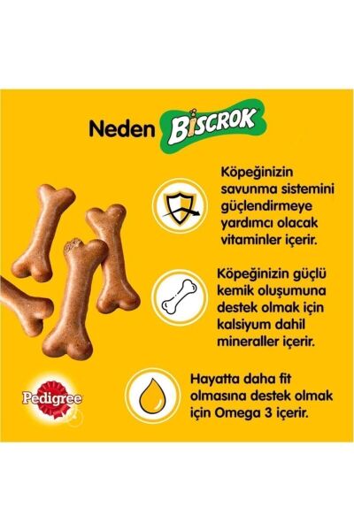 Biscrok Multi Mix Köpek Ödül Bisküvisi 500 gr