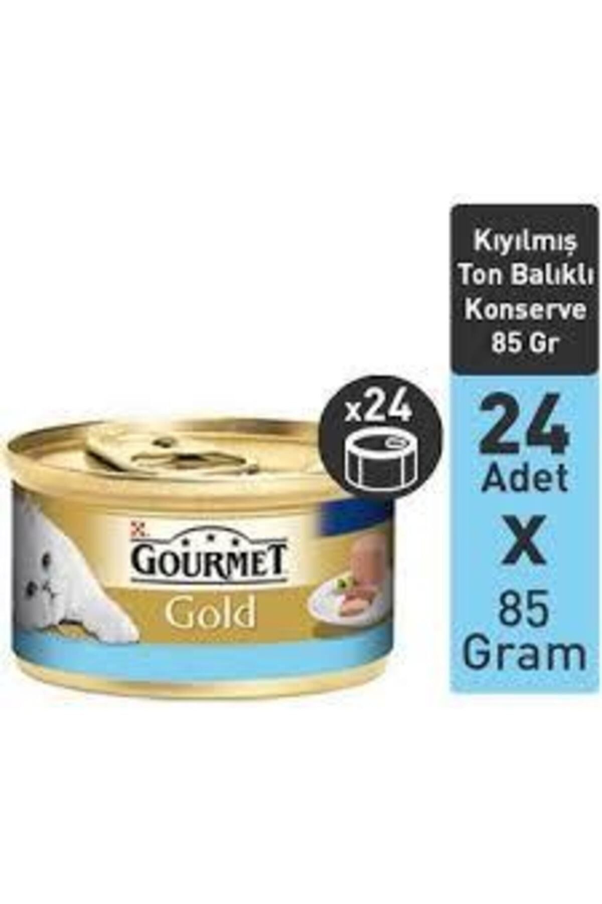 Gourmet Gold Kıyılmış Ton Balıklı Kedi Konservesi 85 Gr X 24 Adet