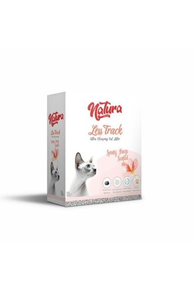 Bahar Esintili Ultra Topaklaşan Aktif Karbonlu Doğal Kedi Kumu 10 Lt