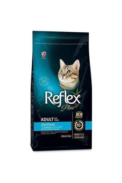Plus Kısırlaştırılmış Somonlu Kedi Maması 2kg