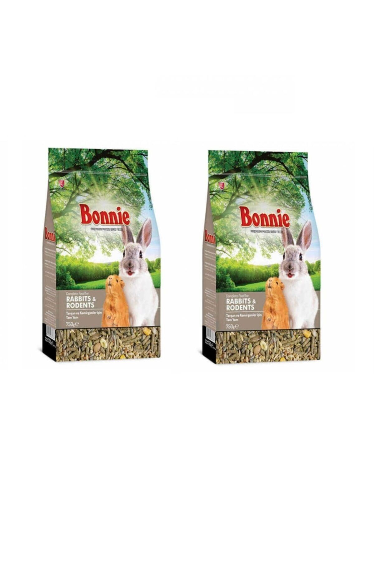 Bonnıe Tavşan Ve Kemirgen Yemi 750 Gr * 2 Adet