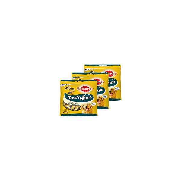 Pedigree® Tasty Minis Sığır ve Peynir Lezzetli Köpek Ödül Maması 140G x 3 Adet