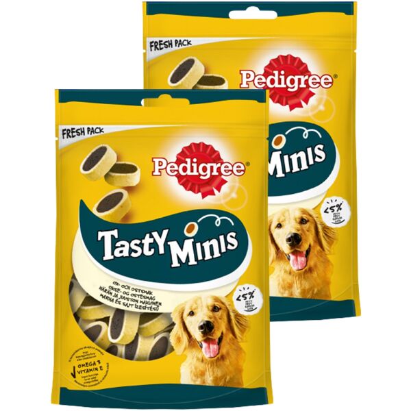 Pedigree® Tasty Minis Sığır ve Peynir Lezzetli Köpek Ödül Maması 140G x 2 Adet
