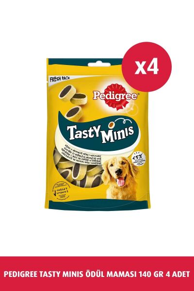 Tasty Minis Köpek Ödül Maması 140 G 4X