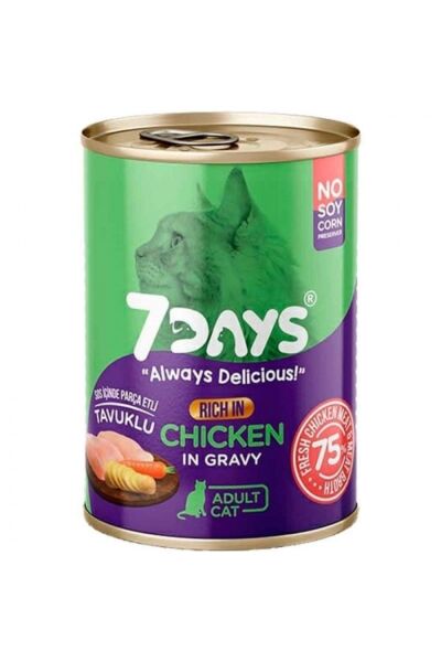 Tavuklu Yetişkin Kedi Konserve 415 Gr