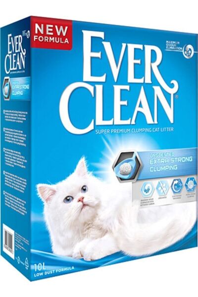 Extra Strong Unscented Ekstra Güçlü Kokusuz Kedi Kumu 10 lt