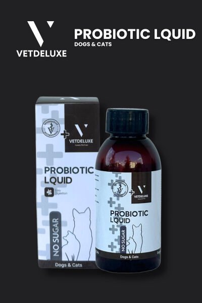 Probiotic Kedi ve Köpekler İçin Sindirim Sistemi Düzenleyici Likit 100 Ml