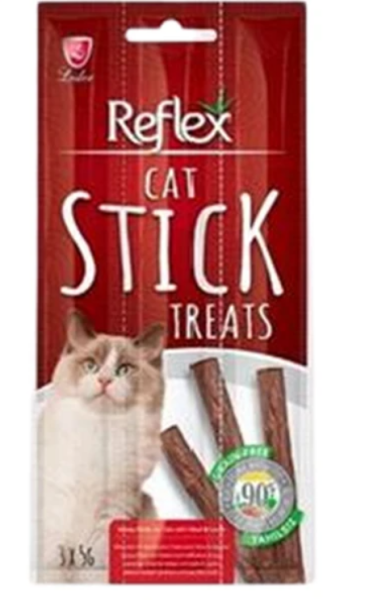 Reflex Biftekli Kuzulu Kedi Ödül Çubuğu 3x5 gr
