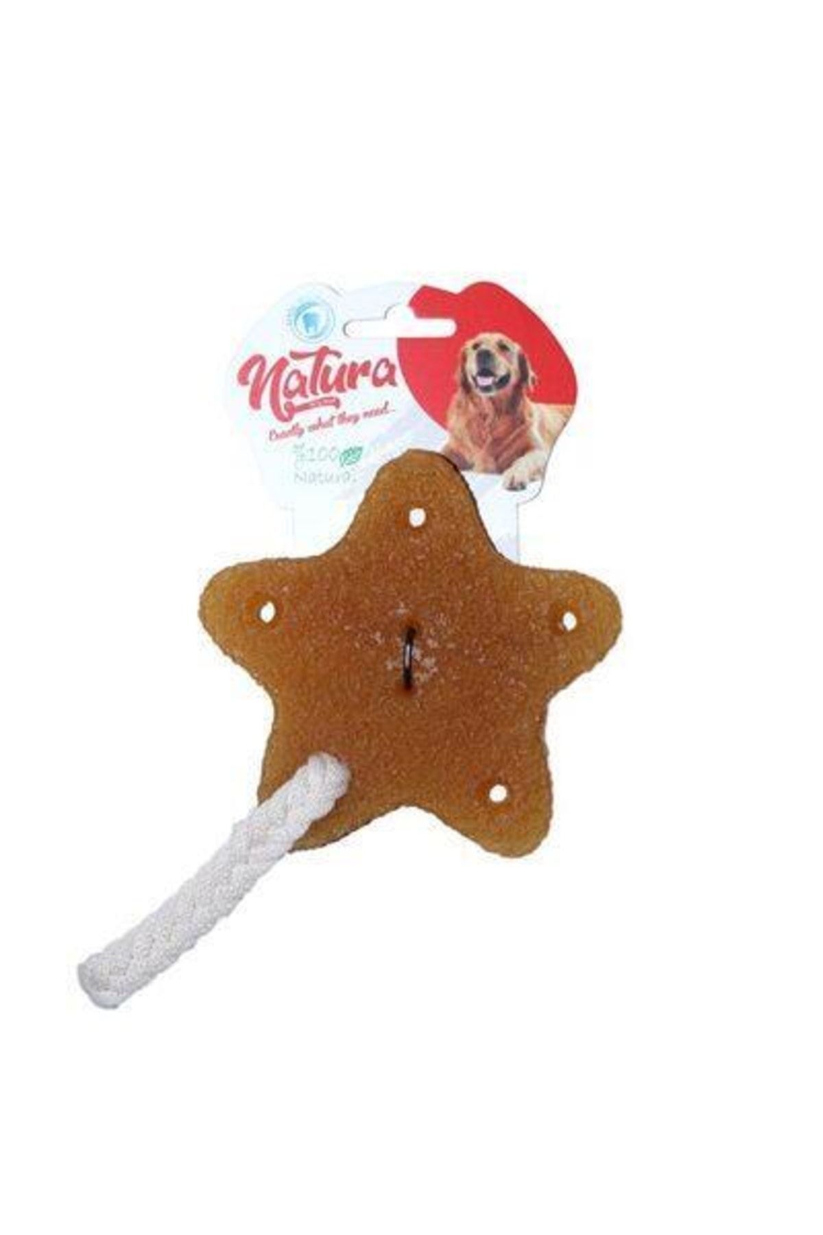 Doğal Kauçuk Yıldız Köpek Çiğneme Oyuncağı Pth-058