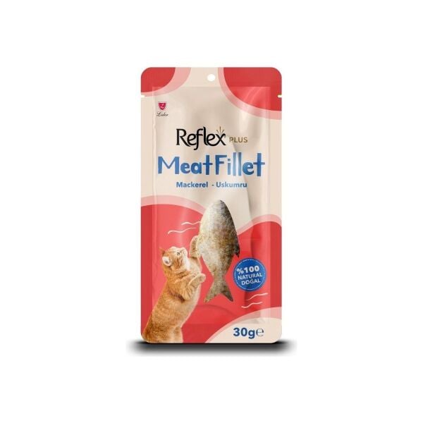 Yetişkin Kediler Için Uskumru Balığı Fileto 30 gr