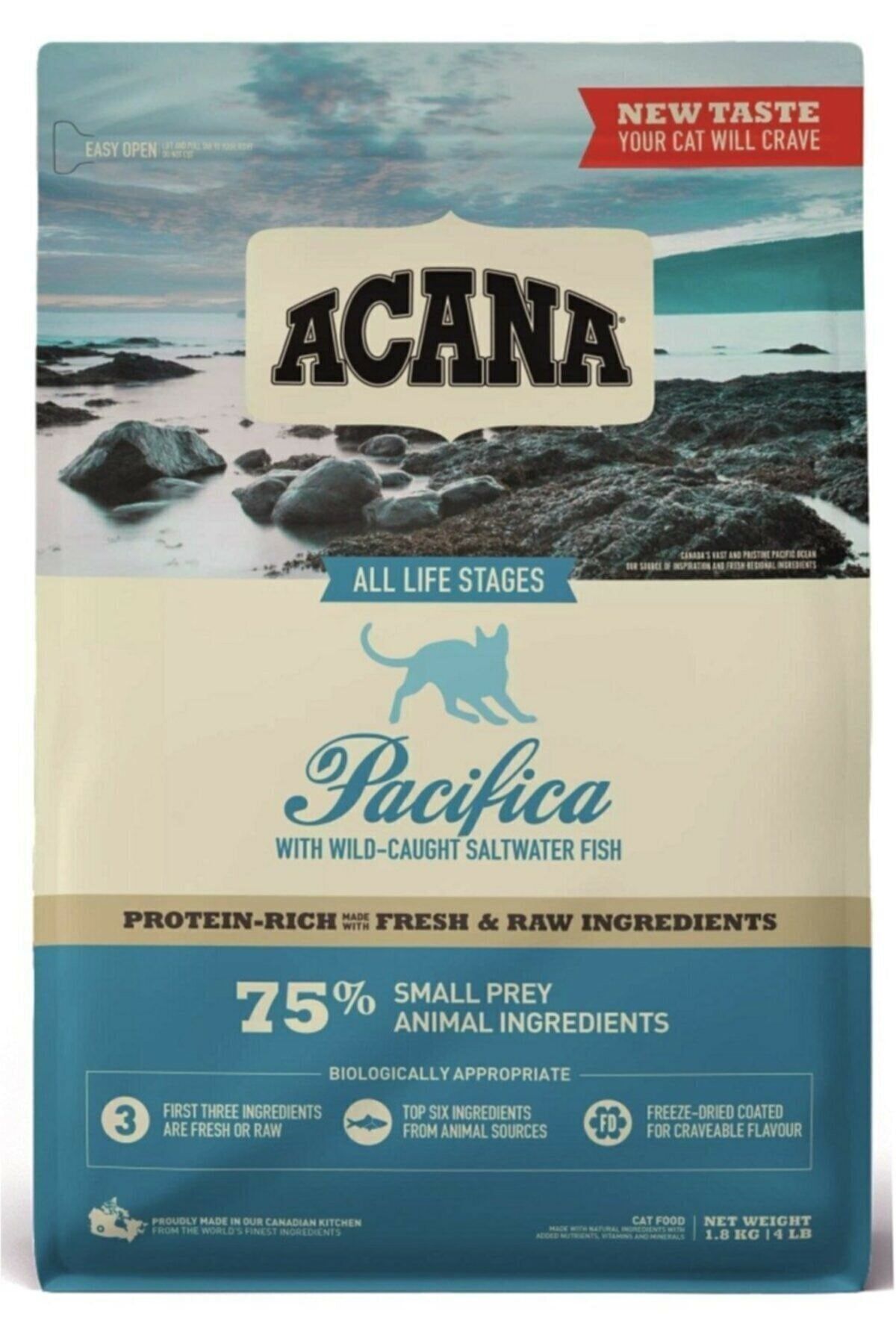 Pacifica Kedi Maması 4,5kg - Tüm Irk Ve Yaşam Evreleri Için