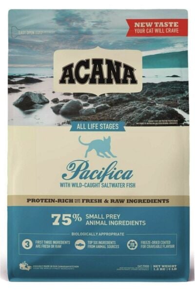 Pacifica Kedi Maması 4,5kg - Tüm Irk Ve Yaşam Evreleri Için