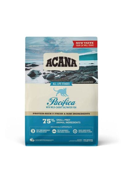 Pacifica Okyanus Balıklı Tahılsız Kedi Maması Tüm Irk Ve Yaşam Evreleri 1,8 Kg
