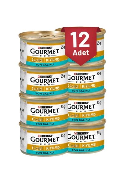 Kıyılmış Ton Balıklı Kedi Konservesi 85 Gr