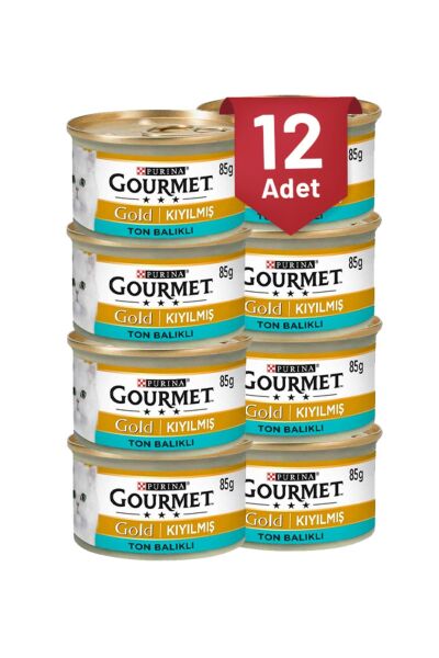 Kıyılmış Ton Balıklı Kedi Konservesi 85 Gr