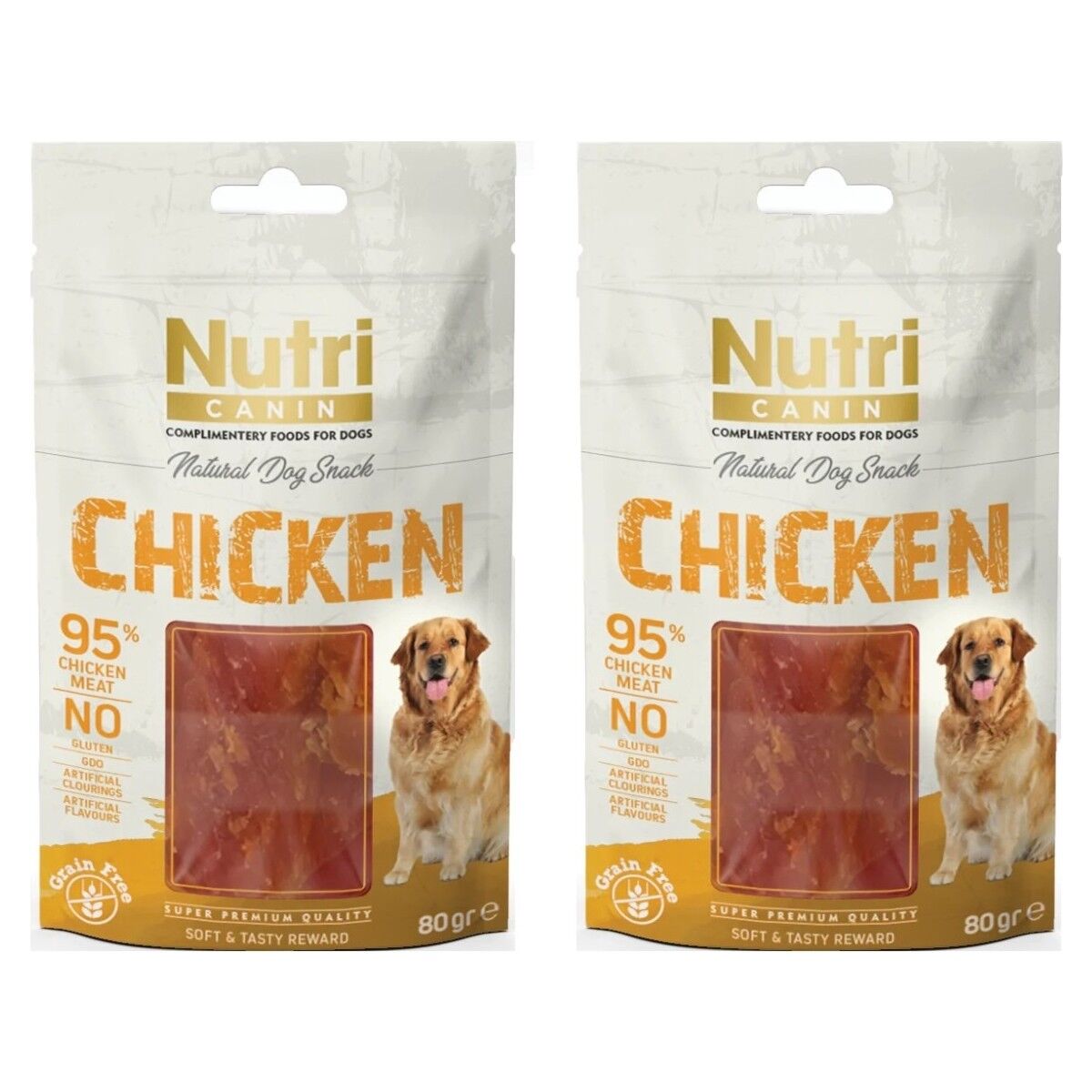 Tavuklu Fileto Tahılsız Köpek Ödülü 80 Gr. x 2 Adet