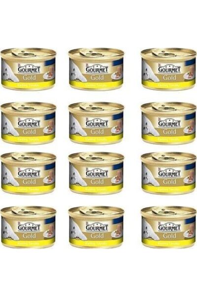 Gourmet Gold Kıyılmış Tavuk Etli Kedi Konservesi 85 Gr X 12 Li Paket