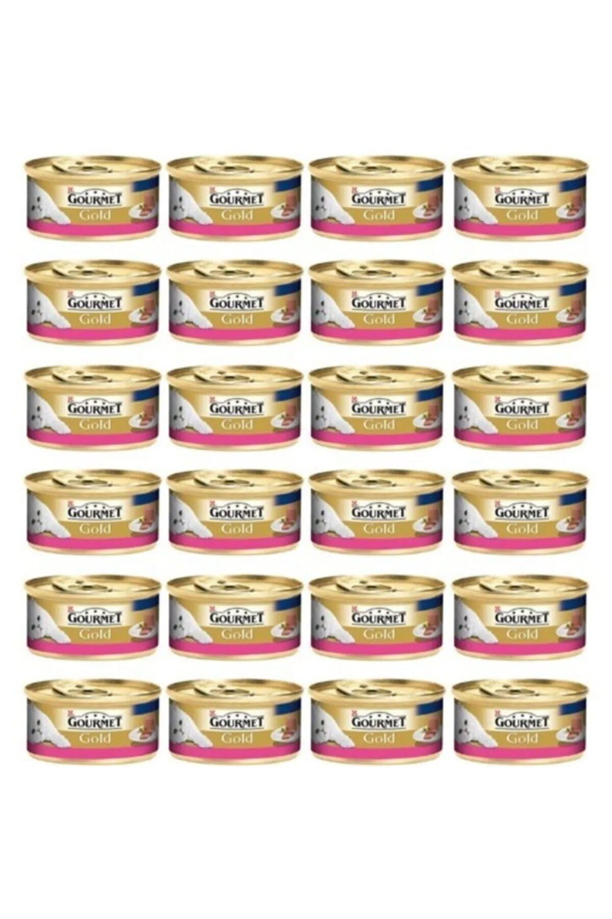 Purina Gourmet Gold Sığır Etli Kedi Konservesi 85 gr X 24 Adet