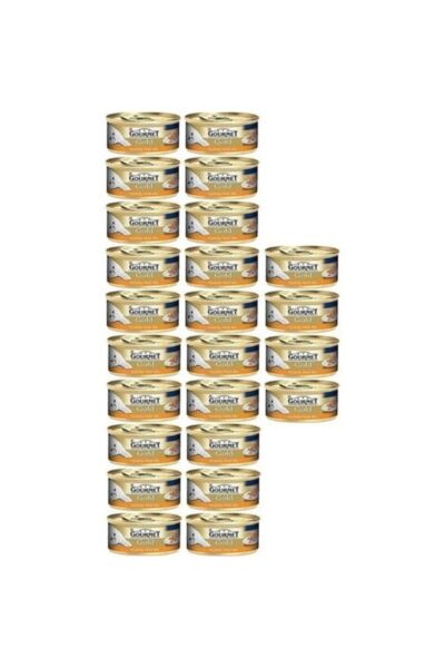 Gold Kıyılmış Hindili Kedi Konservesi 24 Adet X 85 gr
