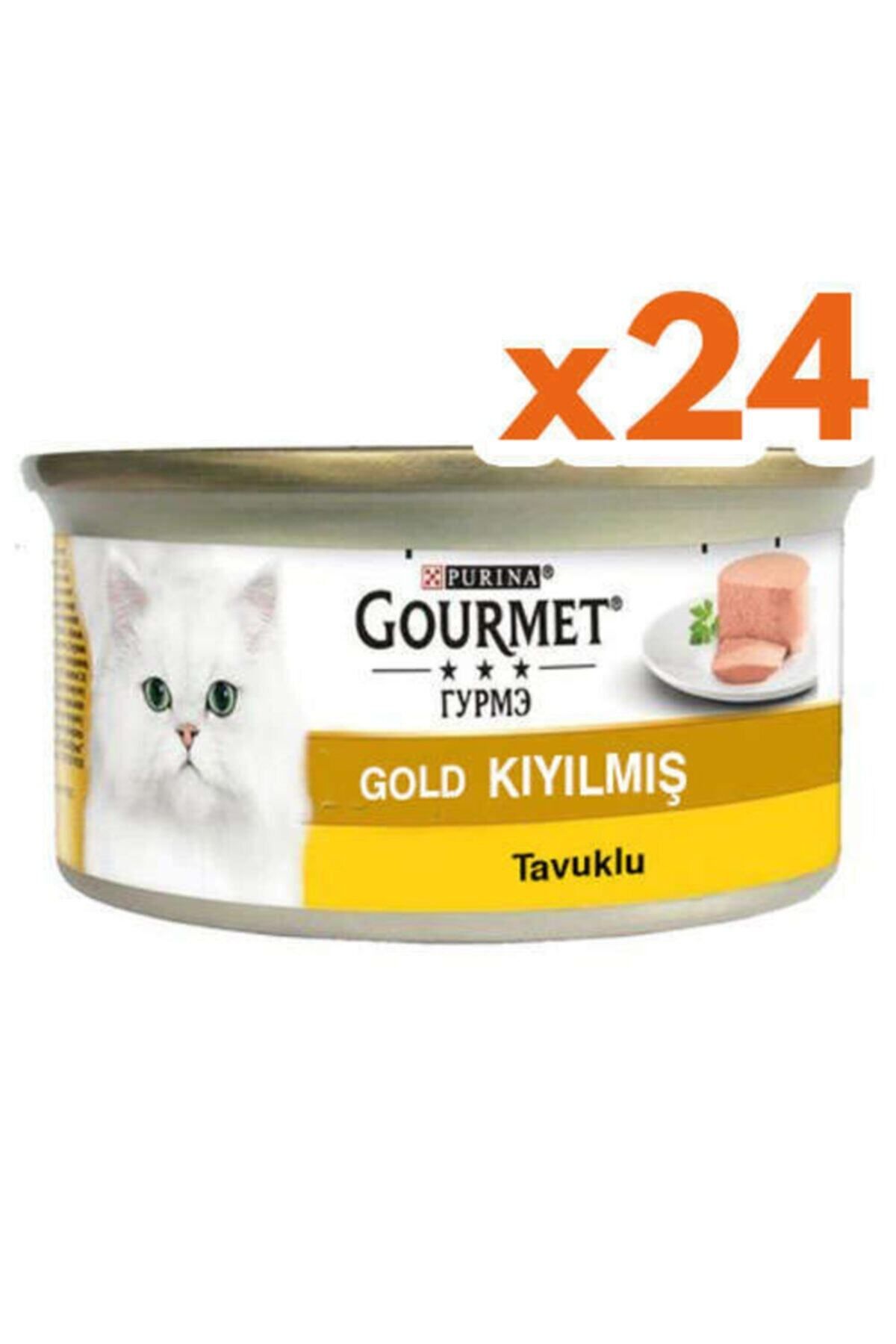 Gourmet Gold Kıyılmış Teneke Kutu Tavuklu 85 Gr X 24 Adet