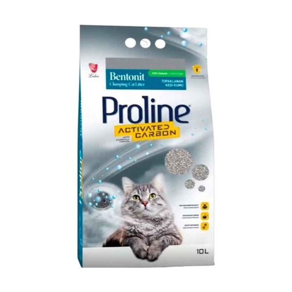 Aktif Karbonlu Bentonit Kedi Kumu 10 LT