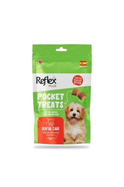 Plus Pocket Treats Ağız Ve Diş Sağlığı Için Köpek Ödül Maması 70 gr