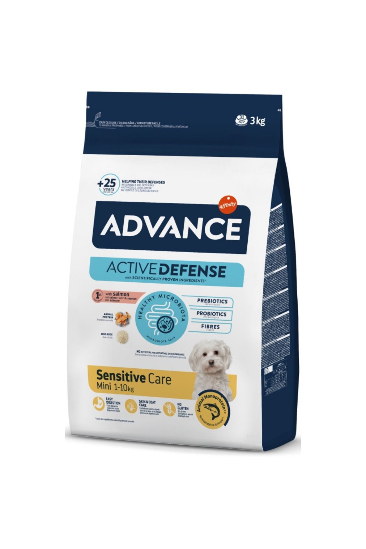 Mini Sensitive Somonlu Küçük Irk Yetişkin Köpek Maması 3 Kg
