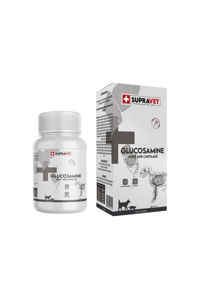 Glucosamine Kedi Ve Köpek Eklem Sağlığı Güçlendirici Glukozamin Tablet + Vitamin C 75 Tablet